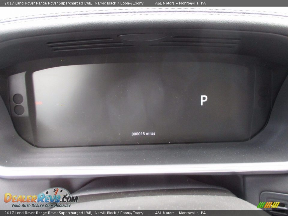 2017 Land Rover Range Rover Supercharged LWB Narvik Black / Ebony/Ebony Photo #20