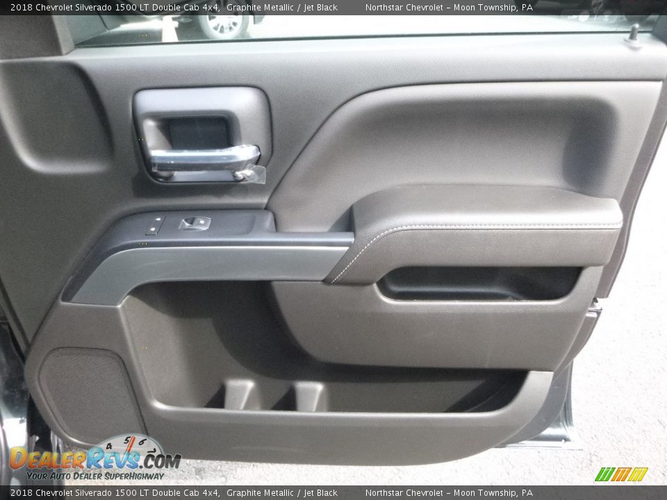 Door Panel of 2018 Chevrolet Silverado 1500 LT Double Cab 4x4 Photo #10