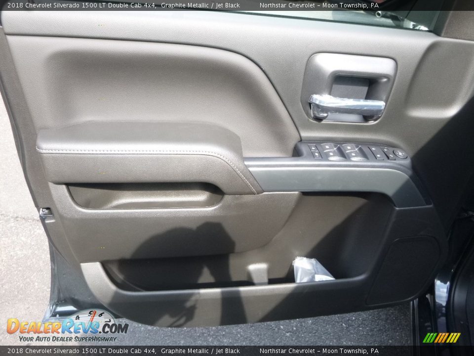 Door Panel of 2018 Chevrolet Silverado 1500 LT Double Cab 4x4 Photo #17