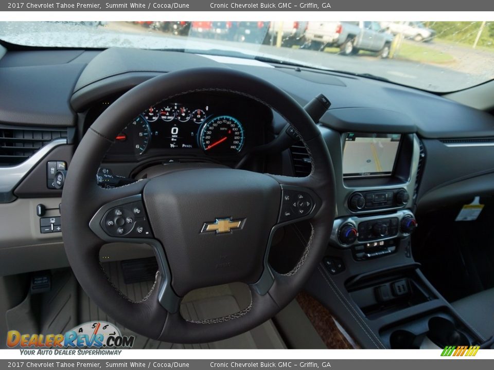 2017 Chevrolet Tahoe Premier Summit White / Cocoa/Dune Photo #10