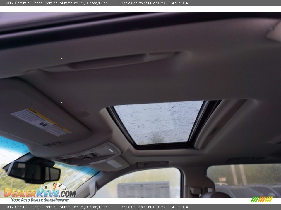 2017 Chevrolet Tahoe Premier Summit White / Cocoa/Dune Photo #11