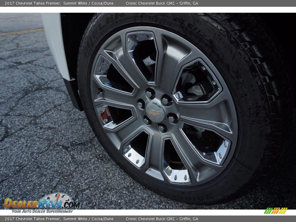 2017 Chevrolet Tahoe Premier Summit White / Cocoa/Dune Photo #12