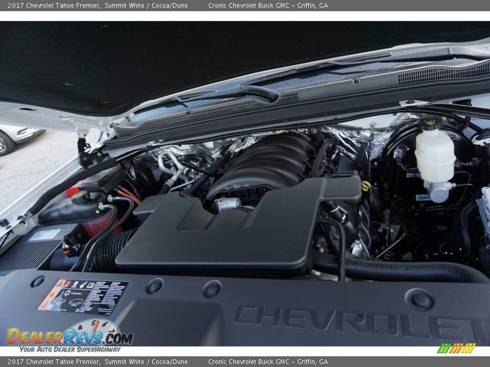 2017 Chevrolet Tahoe Premier Summit White / Cocoa/Dune Photo #13