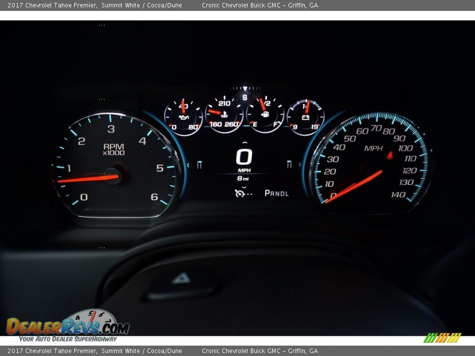 2017 Chevrolet Tahoe Premier Summit White / Cocoa/Dune Photo #14