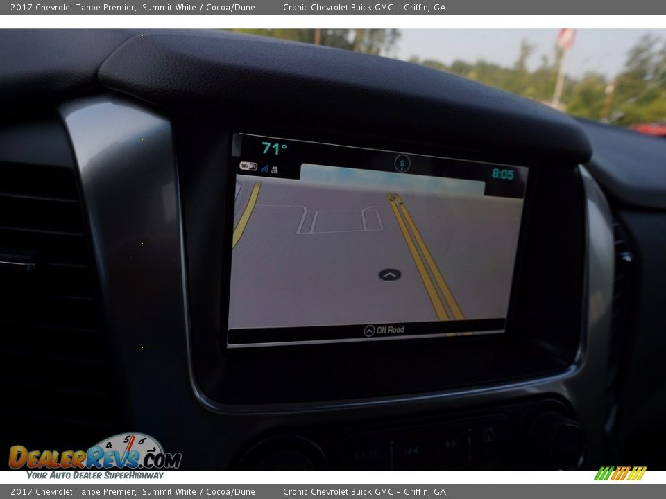 2017 Chevrolet Tahoe Premier Summit White / Cocoa/Dune Photo #15