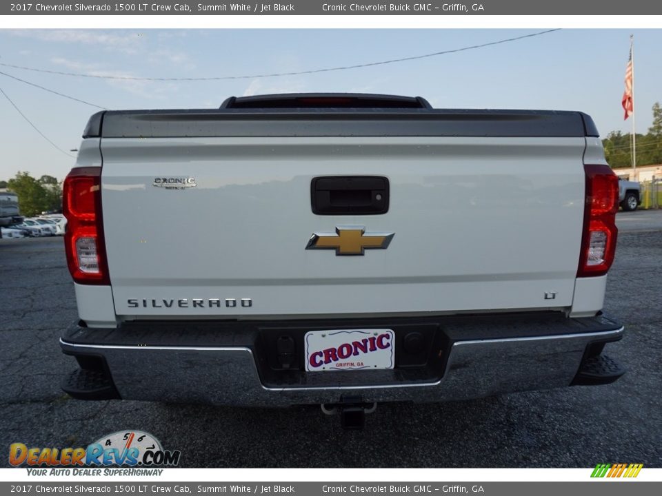 2017 Chevrolet Silverado 1500 LT Crew Cab Summit White / Jet Black Photo #6