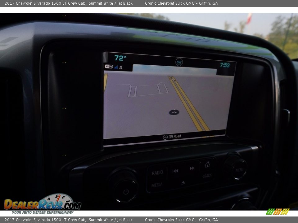 2017 Chevrolet Silverado 1500 LT Crew Cab Summit White / Jet Black Photo #14
