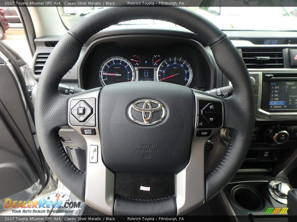 2017 Toyota 4Runner SR5 4x4 Steering Wheel Photo #15