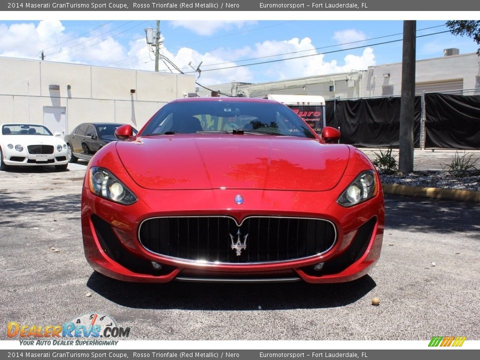 2014 Maserati GranTurismo Sport Coupe Rosso Trionfale (Red Metallic) / Nero Photo #2