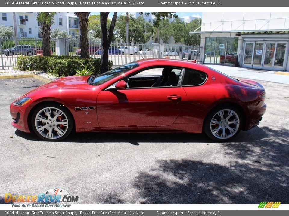 2014 Maserati GranTurismo Sport Coupe Rosso Trionfale (Red Metallic) / Nero Photo #9