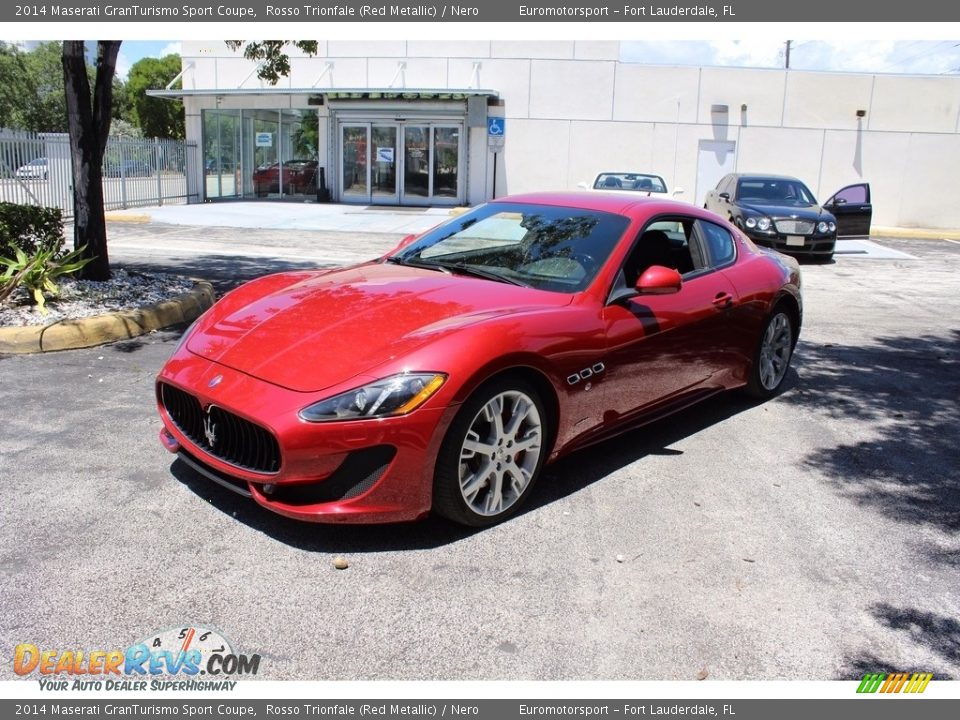 2014 Maserati GranTurismo Sport Coupe Rosso Trionfale (Red Metallic) / Nero Photo #10