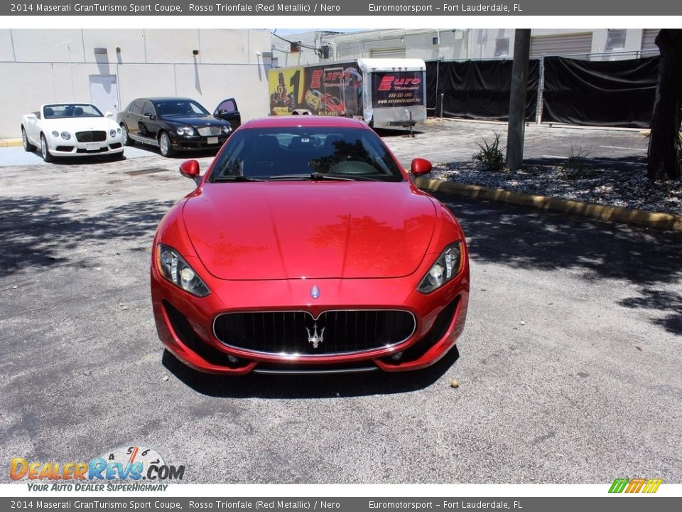 2014 Maserati GranTurismo Sport Coupe Rosso Trionfale (Red Metallic) / Nero Photo #11