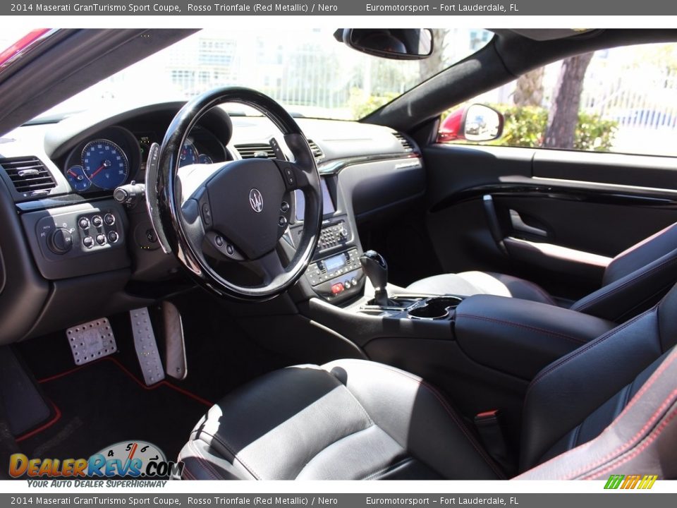 2014 Maserati GranTurismo Sport Coupe Rosso Trionfale (Red Metallic) / Nero Photo #18