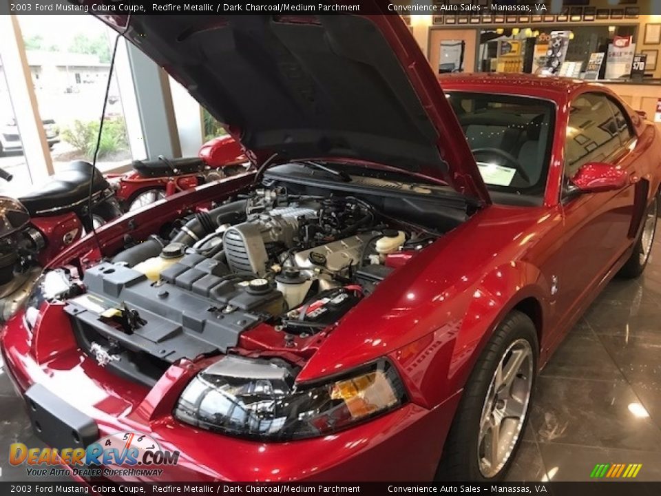 2003 Ford Mustang Cobra Coupe 4.6 Liter SVT Supercharged DOHC 32-Valve V8 Engine Photo #21