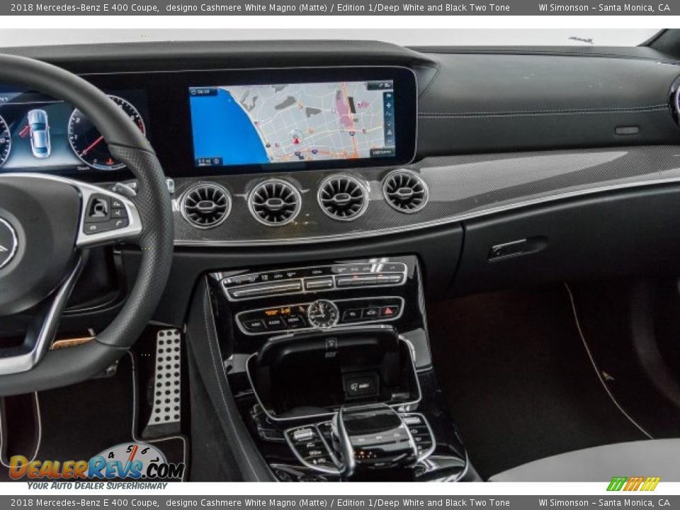 Dashboard of 2018 Mercedes-Benz E 400 Coupe Photo #5