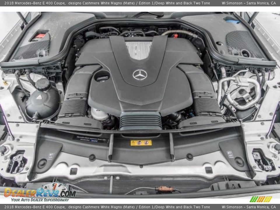 2018 Mercedes-Benz E 400 Coupe 3.0 Liter Turbocharged DOHC 24-Valve VVT V6 Engine Photo #9