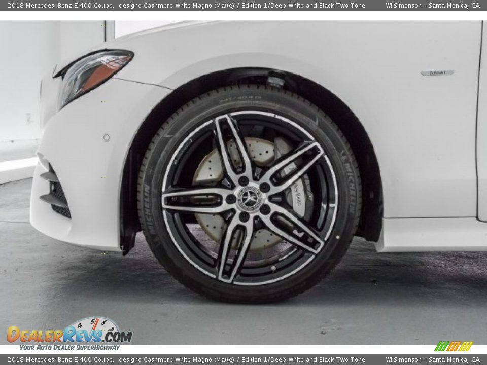 2018 Mercedes-Benz E 400 Coupe Wheel Photo #10