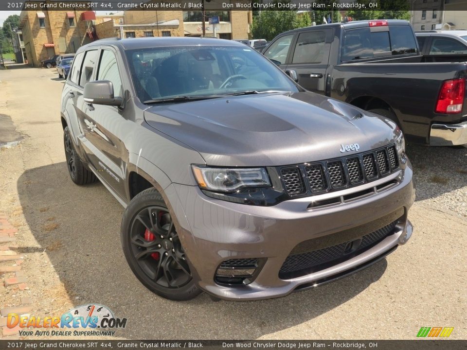 2017 Jeep Grand Cherokee SRT 4x4 Granite Crystal Metallic / Black Photo #2
