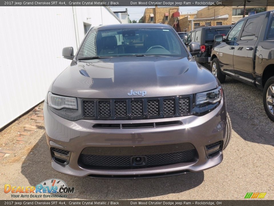 2017 Jeep Grand Cherokee SRT 4x4 Granite Crystal Metallic / Black Photo #3