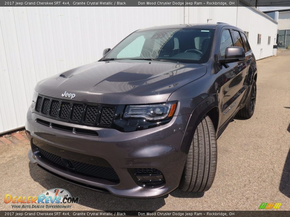 2017 Jeep Grand Cherokee SRT 4x4 Granite Crystal Metallic / Black Photo #4