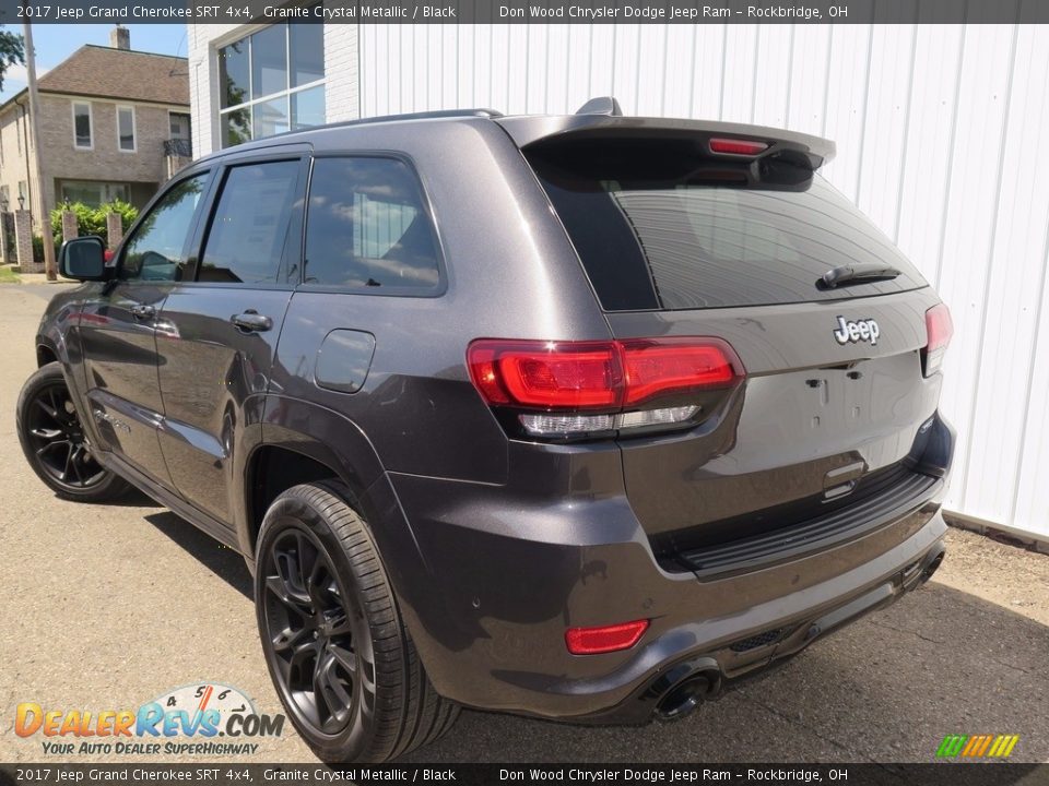 2017 Jeep Grand Cherokee SRT 4x4 Granite Crystal Metallic / Black Photo #5