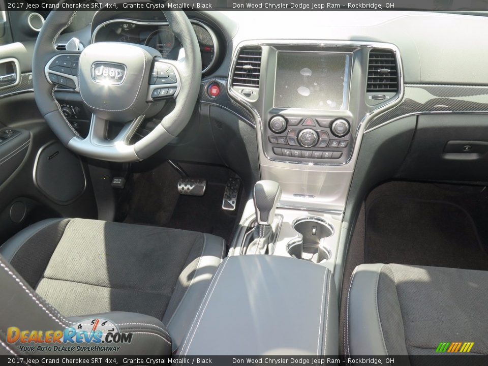 2017 Jeep Grand Cherokee SRT 4x4 Granite Crystal Metallic / Black Photo #8