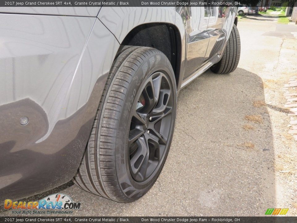 2017 Jeep Grand Cherokee SRT 4x4 Granite Crystal Metallic / Black Photo #15