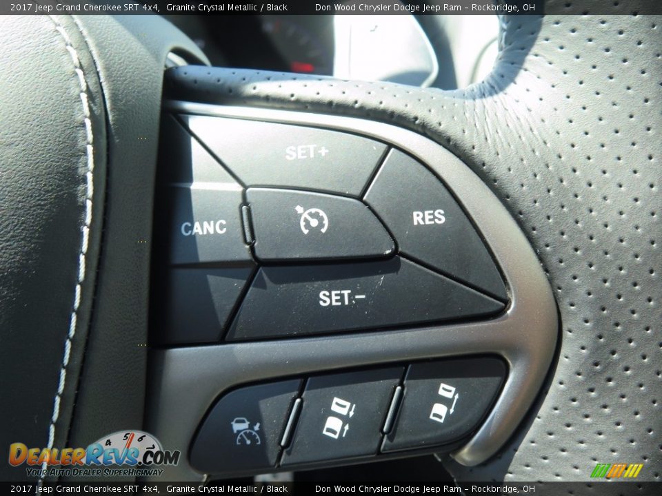 2017 Jeep Grand Cherokee SRT 4x4 Granite Crystal Metallic / Black Photo #20