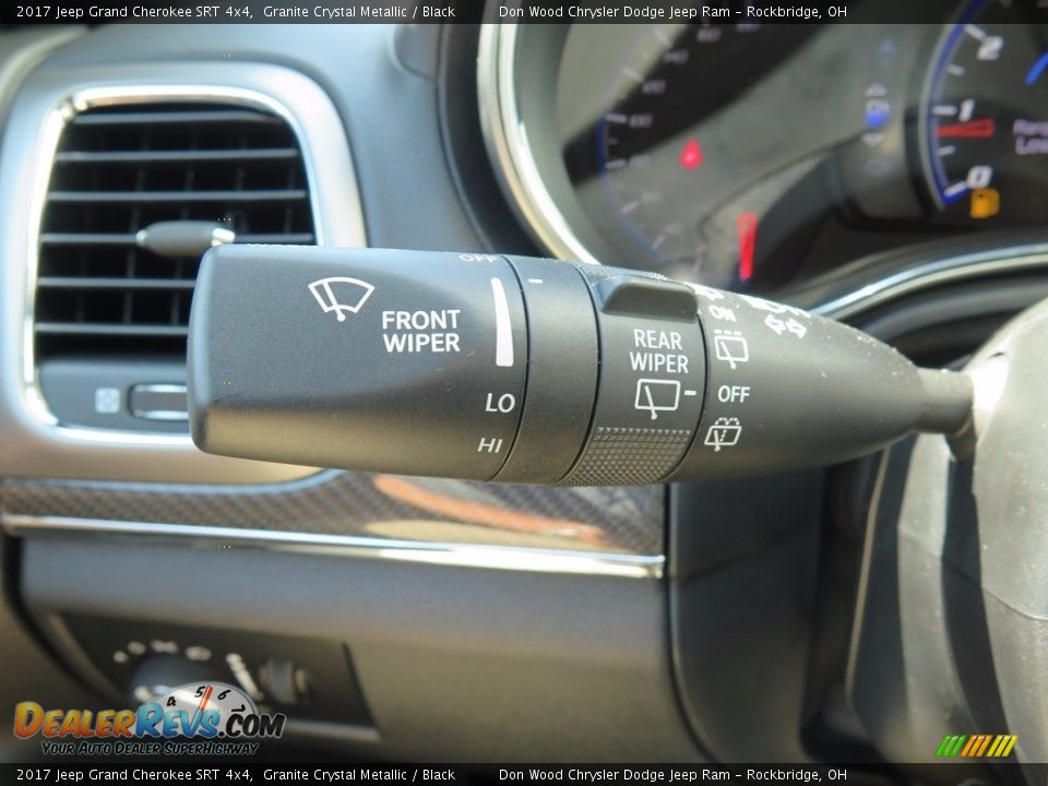 2017 Jeep Grand Cherokee SRT 4x4 Granite Crystal Metallic / Black Photo #21