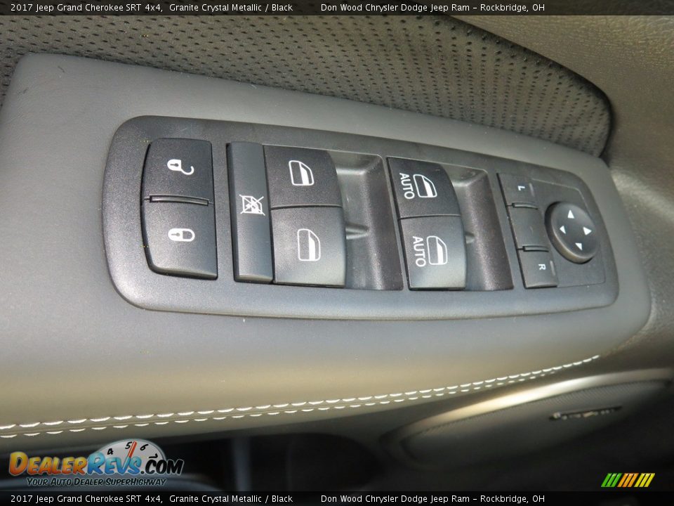 2017 Jeep Grand Cherokee SRT 4x4 Granite Crystal Metallic / Black Photo #22
