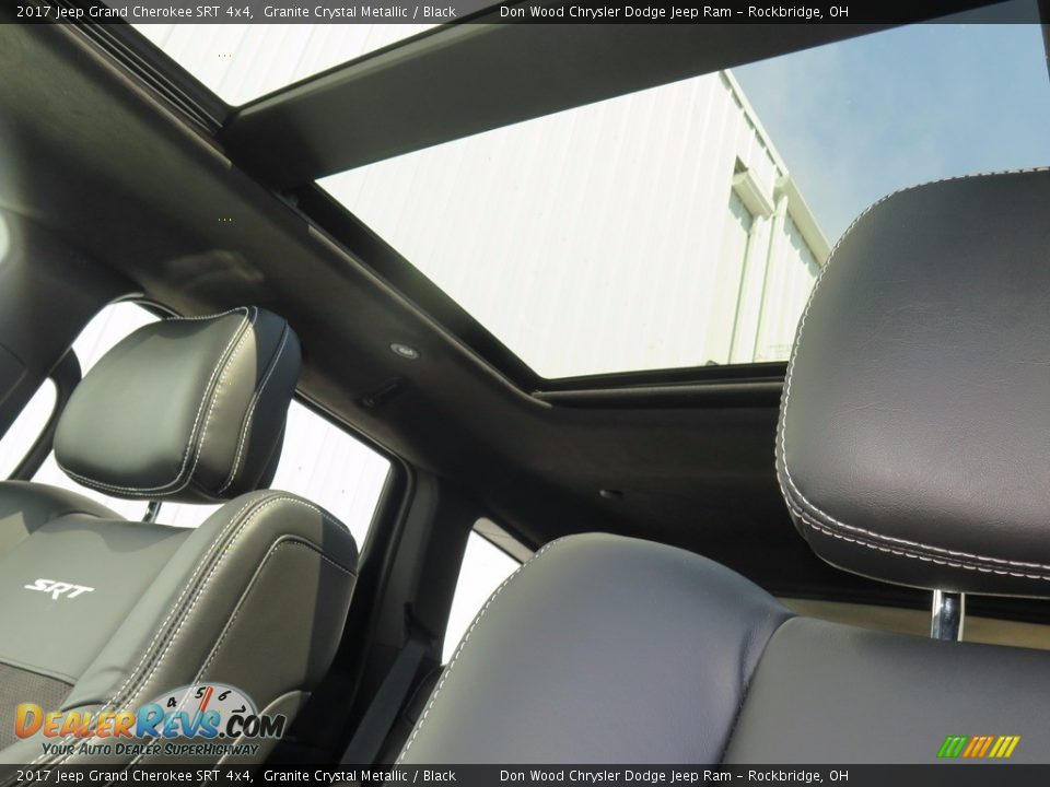 2017 Jeep Grand Cherokee SRT 4x4 Granite Crystal Metallic / Black Photo #25