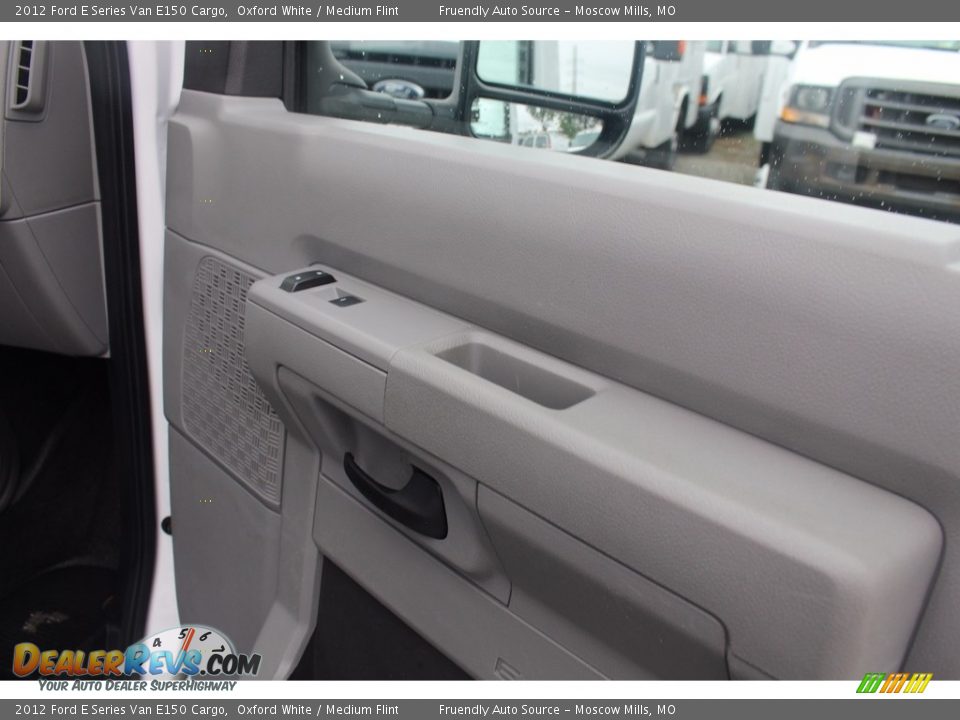 2012 Ford E Series Van E150 Cargo Oxford White / Medium Flint Photo #14