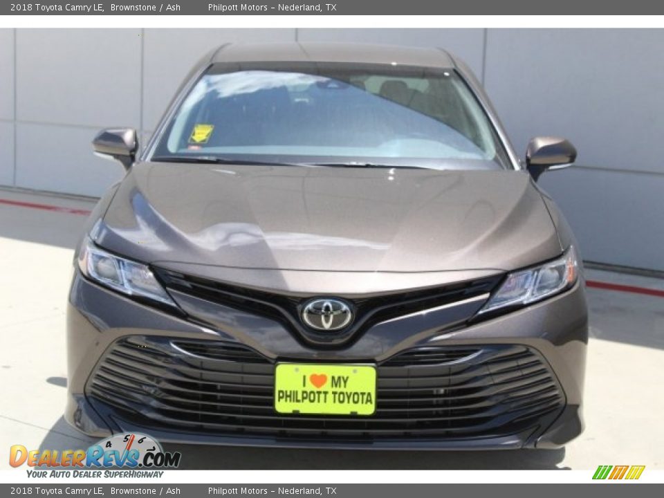2018 Toyota Camry LE Brownstone / Ash Photo #2