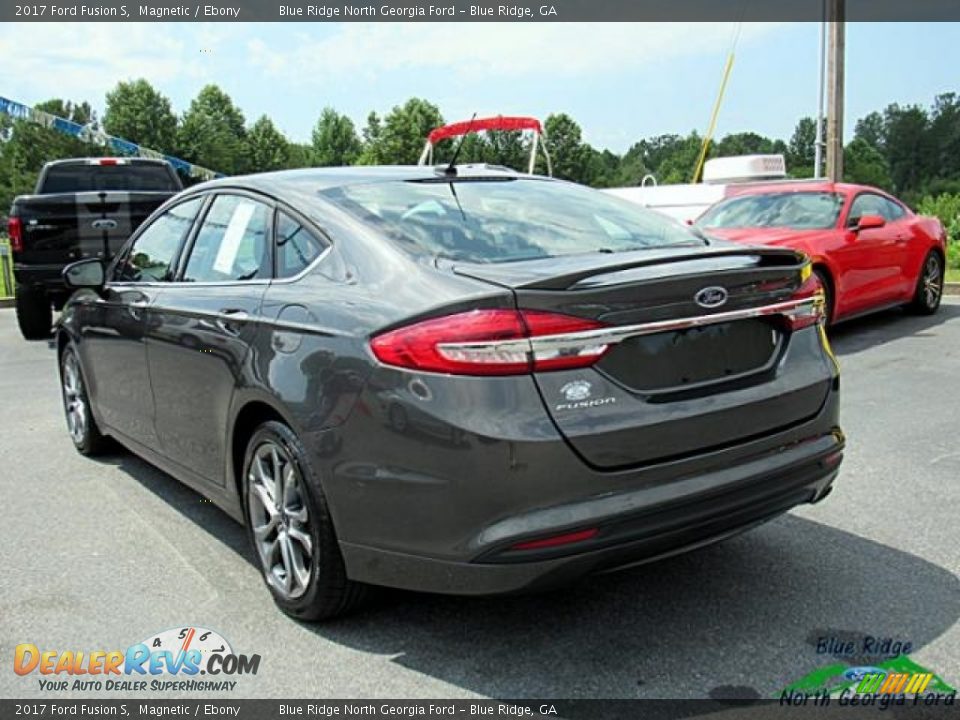2017 Ford Fusion S Magnetic / Ebony Photo #3