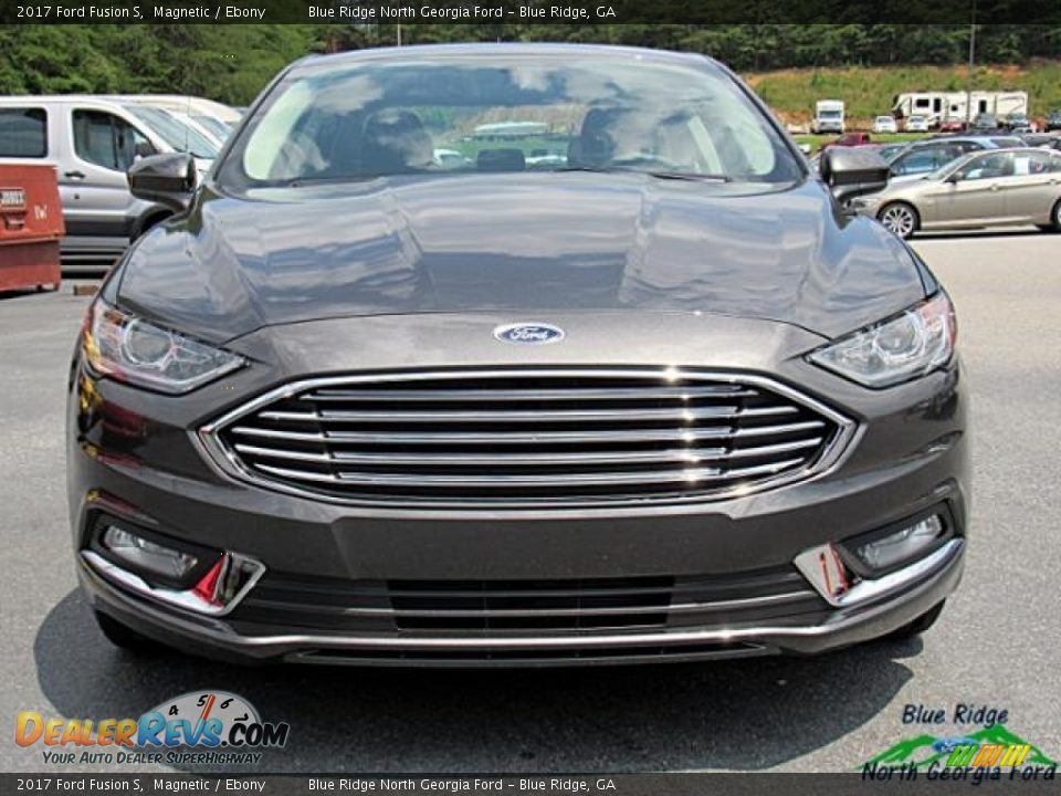2017 Ford Fusion S Magnetic / Ebony Photo #8