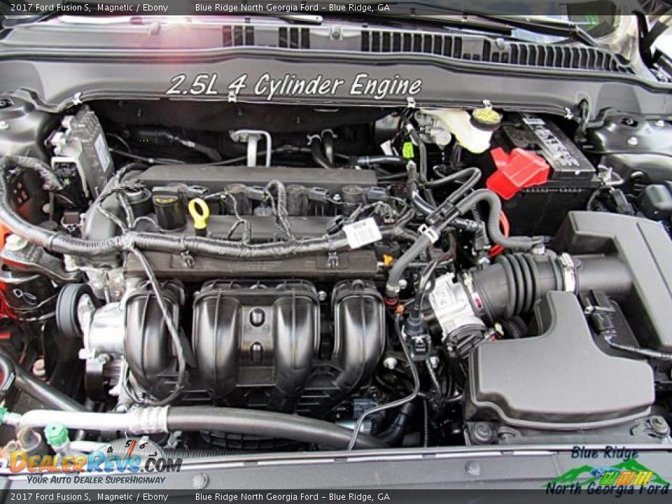 2017 Ford Fusion S Magnetic / Ebony Photo #10