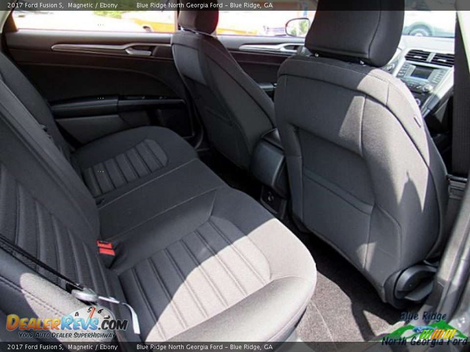 2017 Ford Fusion S Magnetic / Ebony Photo #18