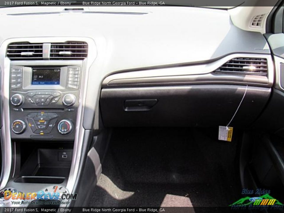2017 Ford Fusion S Magnetic / Ebony Photo #23
