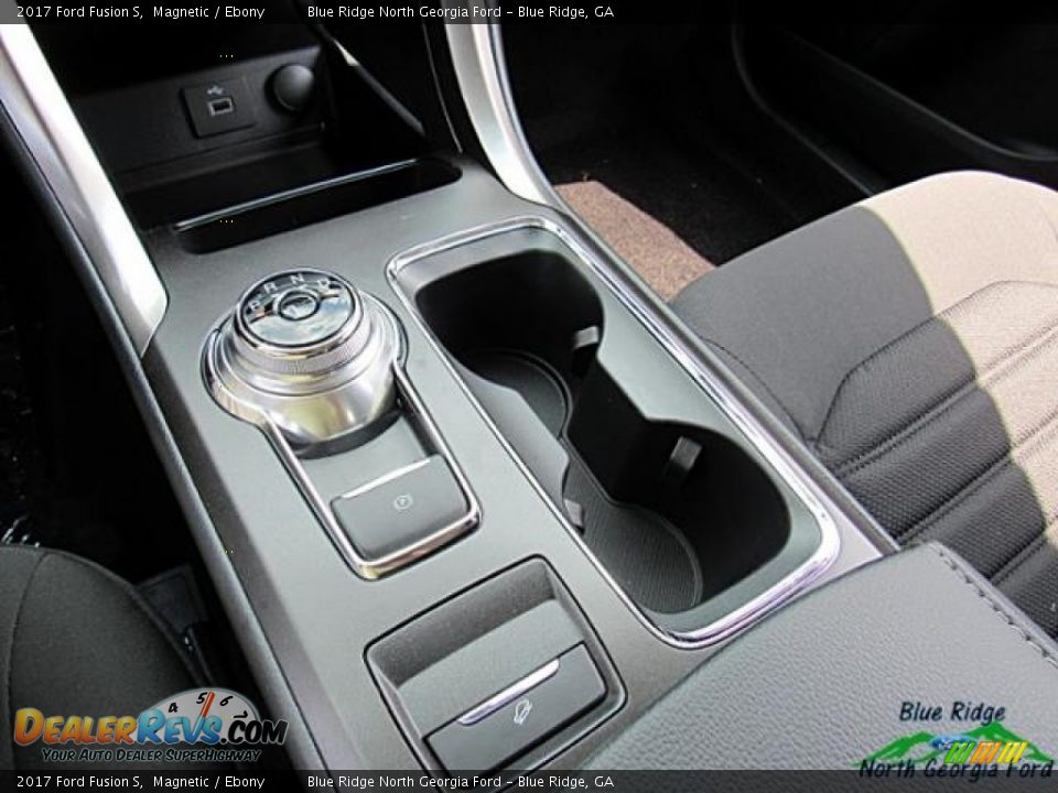 2017 Ford Fusion S Magnetic / Ebony Photo #28