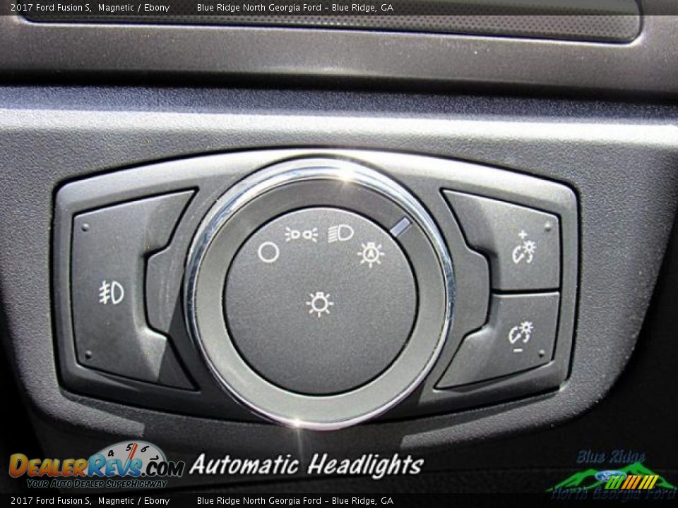 2017 Ford Fusion S Magnetic / Ebony Photo #29