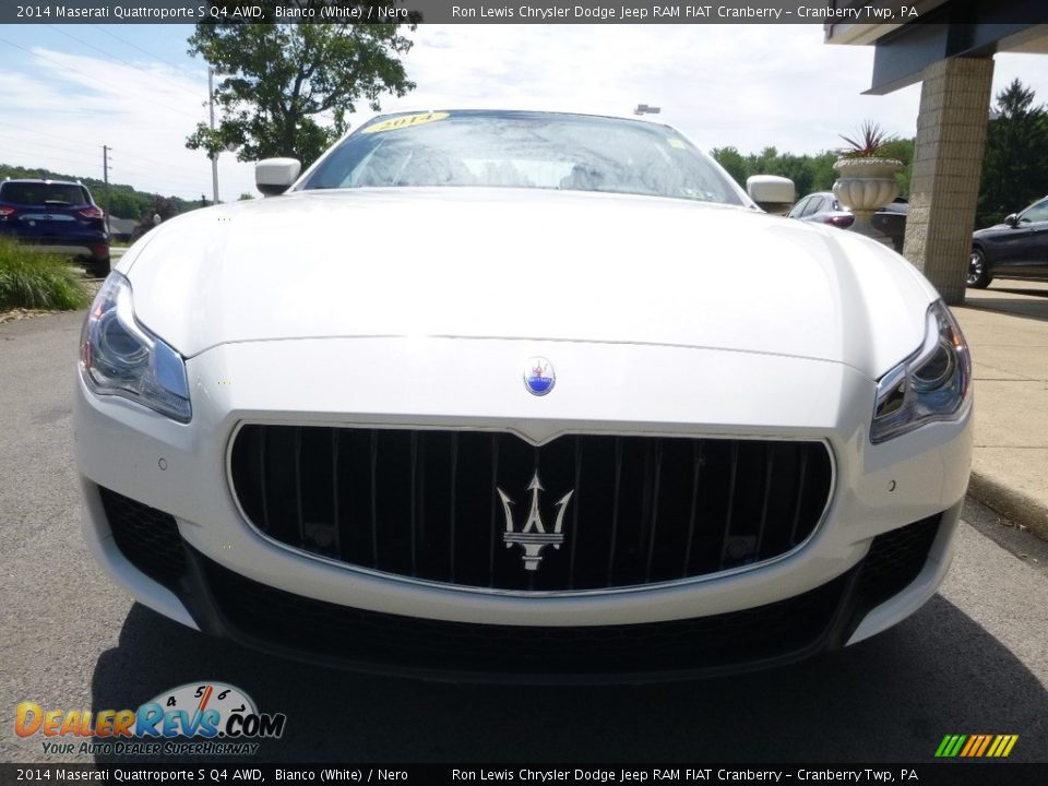 2014 Maserati Quattroporte S Q4 AWD Bianco (White) / Nero Photo #4