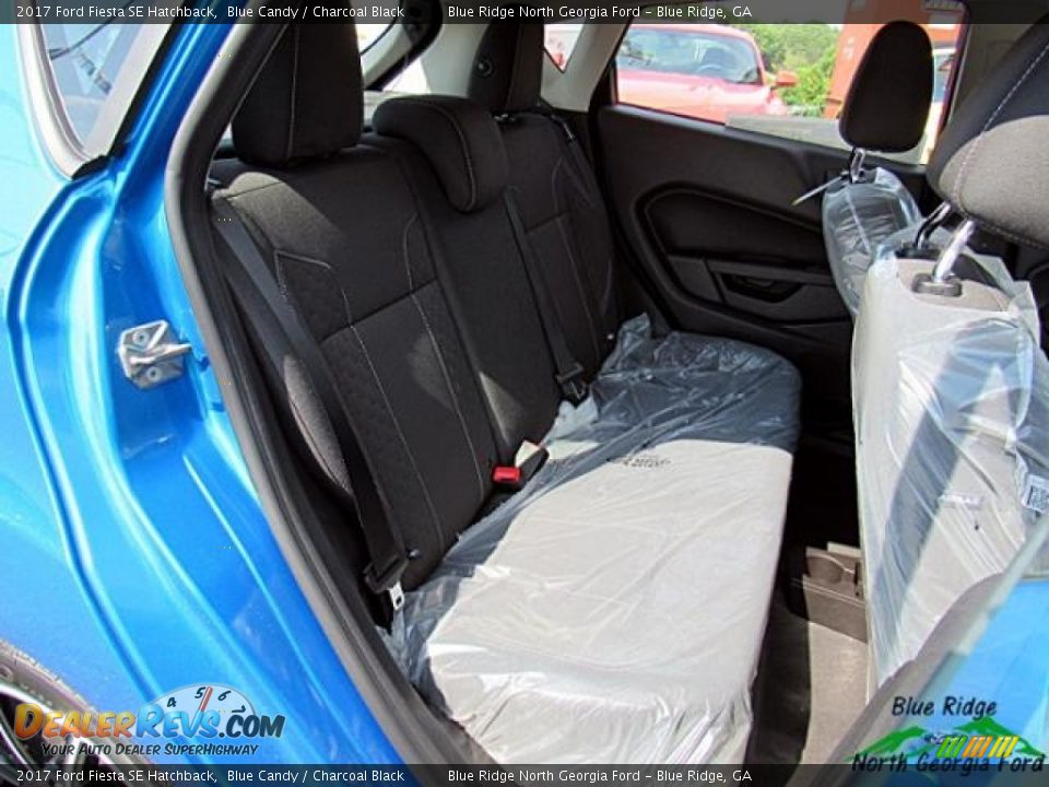 2017 Ford Fiesta SE Hatchback Blue Candy / Charcoal Black Photo #14