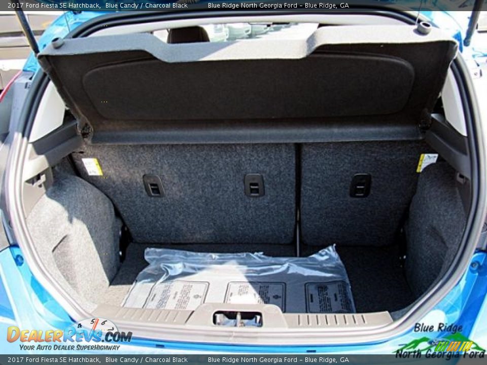 2017 Ford Fiesta SE Hatchback Blue Candy / Charcoal Black Photo #15