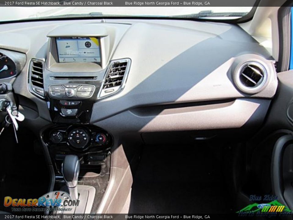 2017 Ford Fiesta SE Hatchback Blue Candy / Charcoal Black Photo #18
