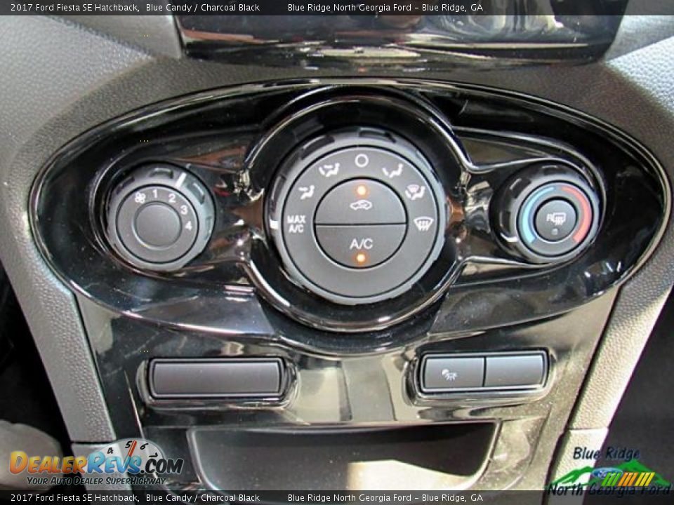 2017 Ford Fiesta SE Hatchback Blue Candy / Charcoal Black Photo #21