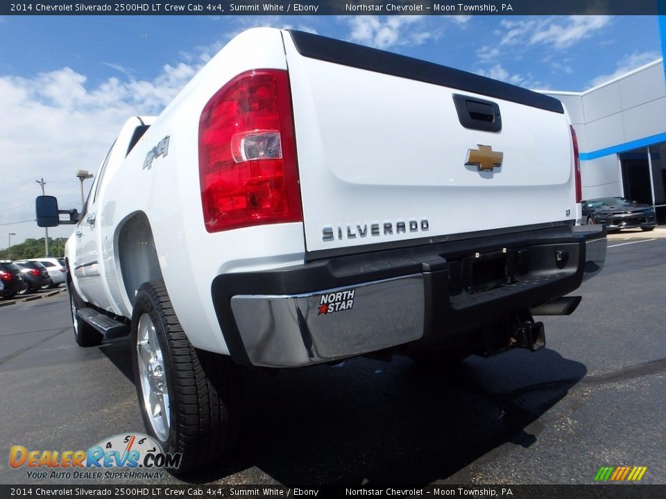 2014 Chevrolet Silverado 2500HD LT Crew Cab 4x4 Summit White / Ebony Photo #5