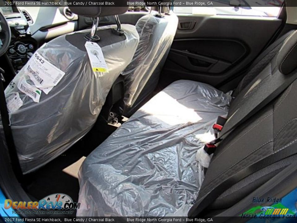 2017 Ford Fiesta SE Hatchback Blue Candy / Charcoal Black Photo #30