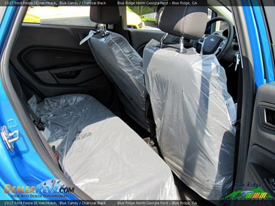 2017 Ford Fiesta SE Hatchback Blue Candy / Charcoal Black Photo #31