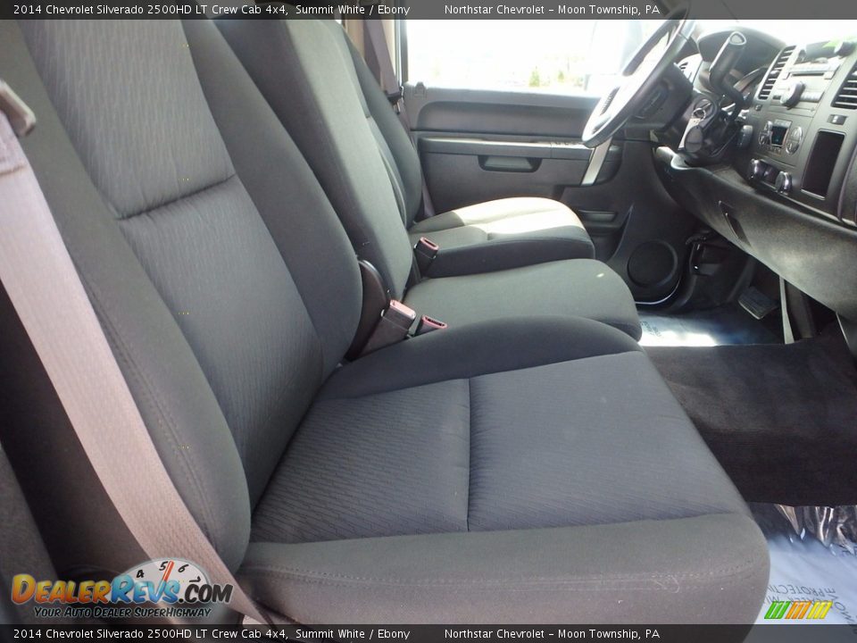 2014 Chevrolet Silverado 2500HD LT Crew Cab 4x4 Summit White / Ebony Photo #14