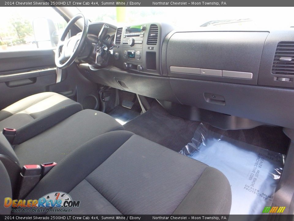 2014 Chevrolet Silverado 2500HD LT Crew Cab 4x4 Summit White / Ebony Photo #15